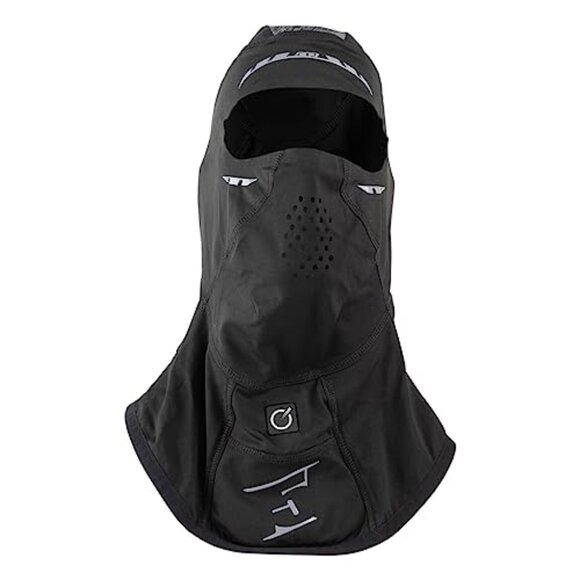 Heated Balaclava Windproof Fleece Lined Helmet Compatible Winter Sports Gear